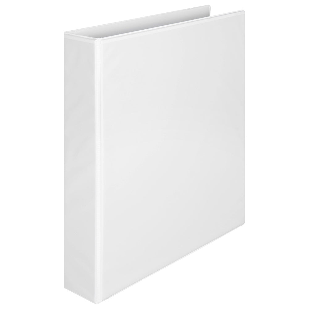 6004508-marbig-clearview-half-a4-lever-arch-file-folder-white