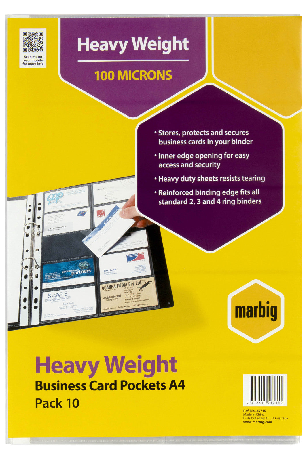 25715-10pc-marbig-a4-ring-binder-business-card-sheet-protectors-clear