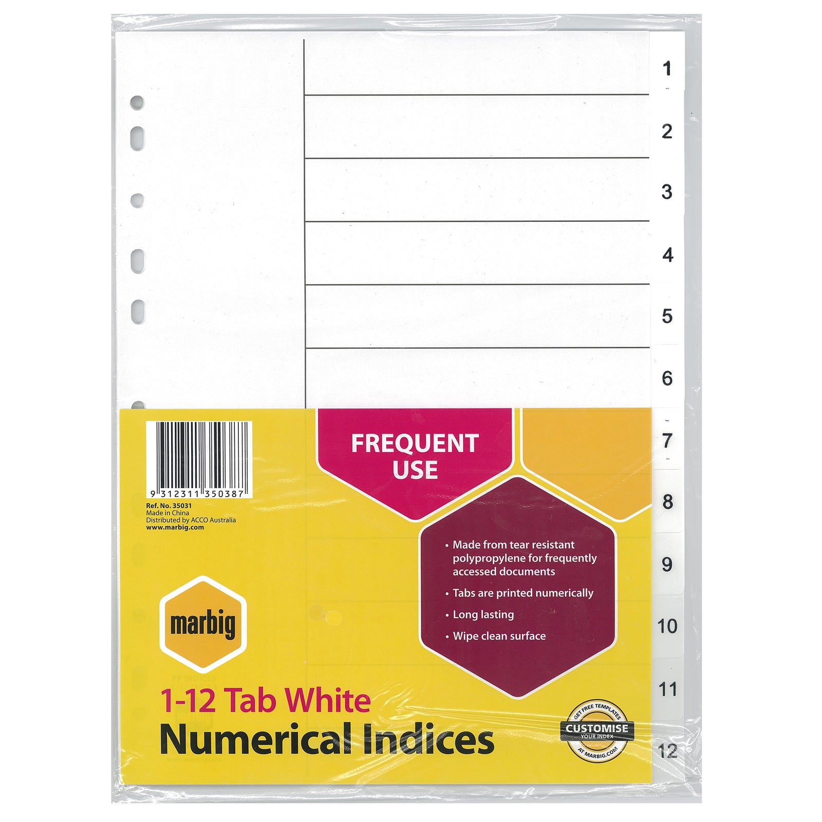 35031-marbig-pp-1-12-tab-a4-binder-indices-dividers-white