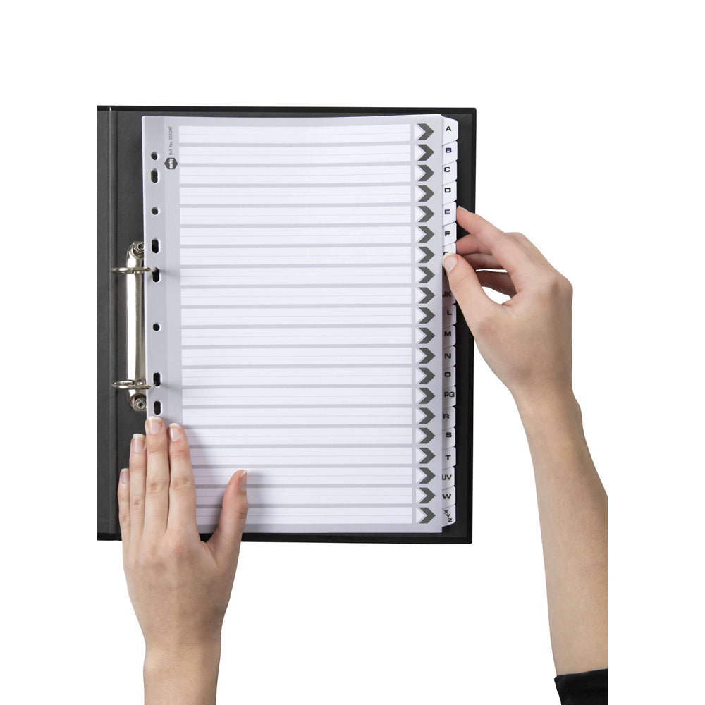 35124f-marbig-a-z-tab-a4-ring-binder-plastic-divider-black-white