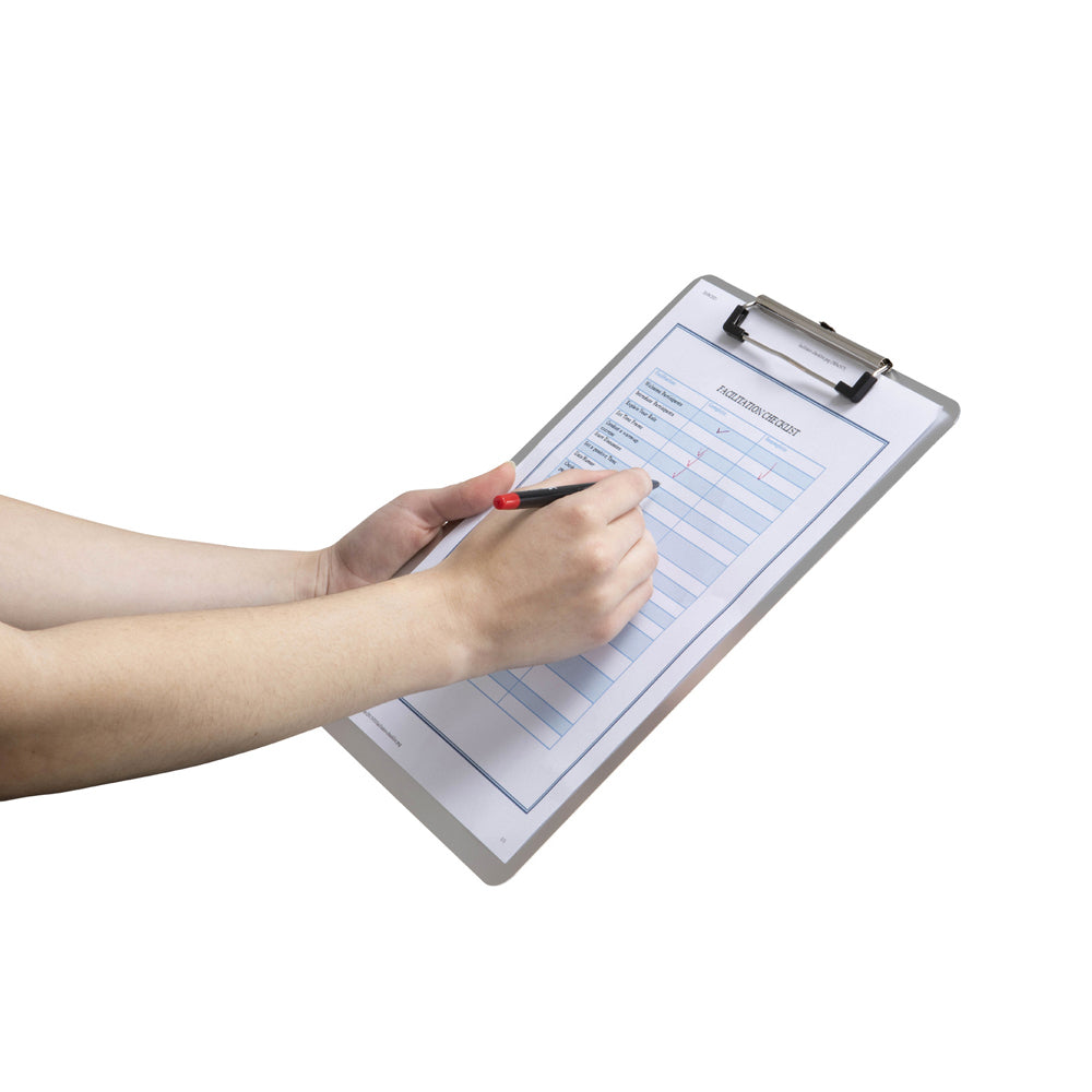43300-marbig-aluminium-a4-clipboard-w-lever-clip-silver