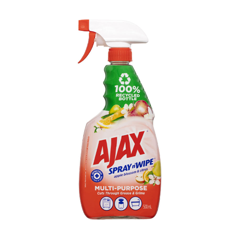 1223824-ajax-spray-n-wipe-trigger-antibacterial-apple-citrus-500ml