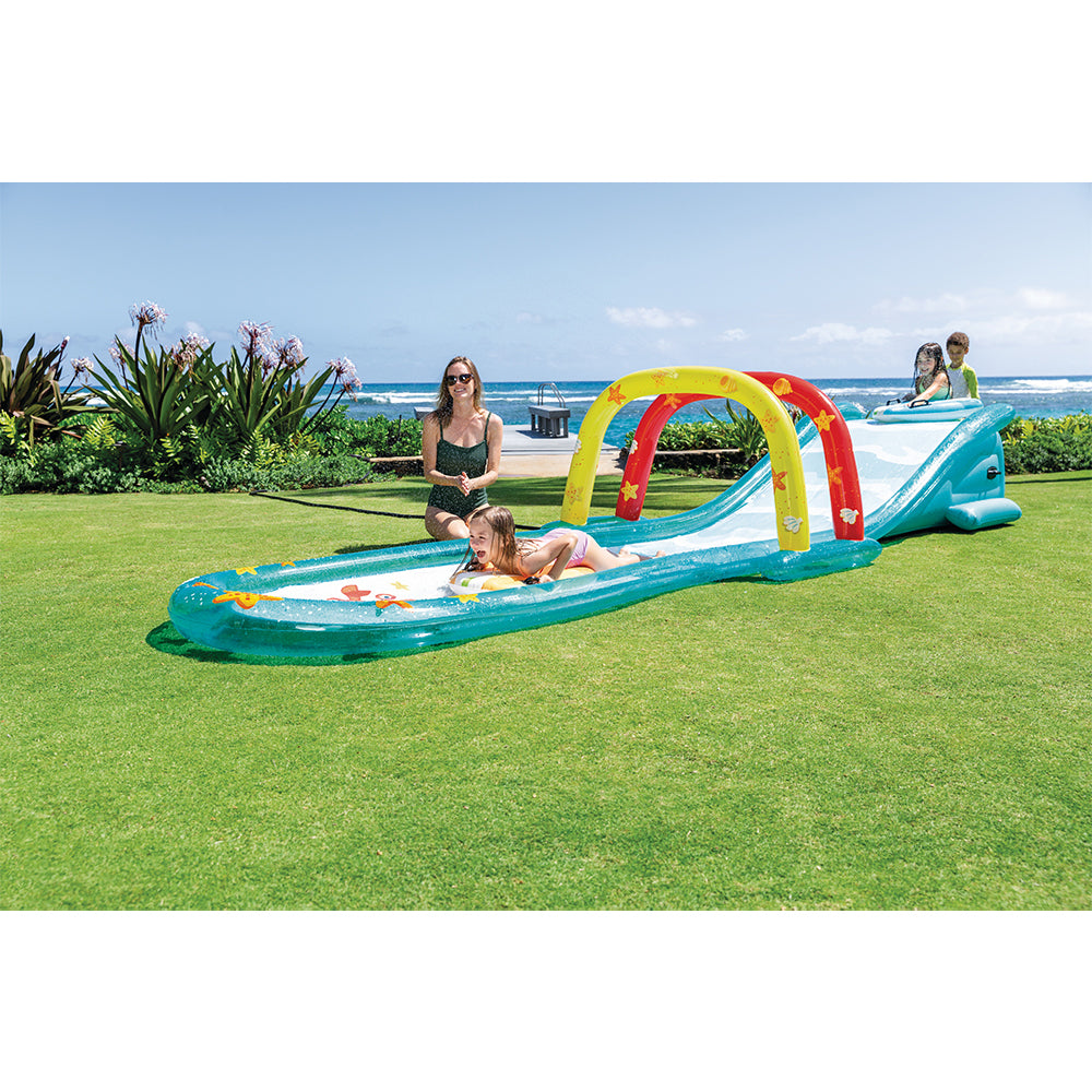 56167np-intex-surfing-kids-childrens-inflatable-sprinkler-fun-slide