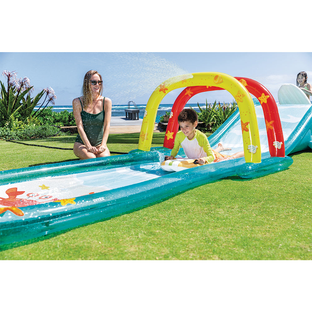 56167np-intex-surfing-kids-childrens-inflatable-sprinkler-fun-slide