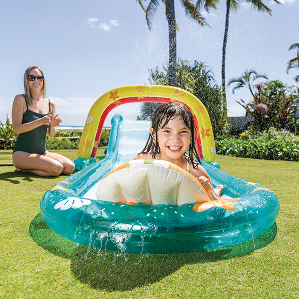 56167np-intex-surfing-kids-childrens-inflatable-sprinkler-fun-slide