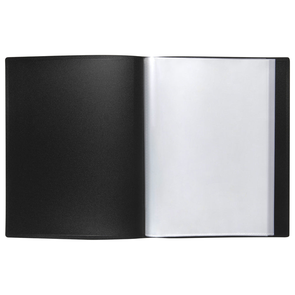 2003802-marbig-20-fixed-pocket-a4-document-display-book-black