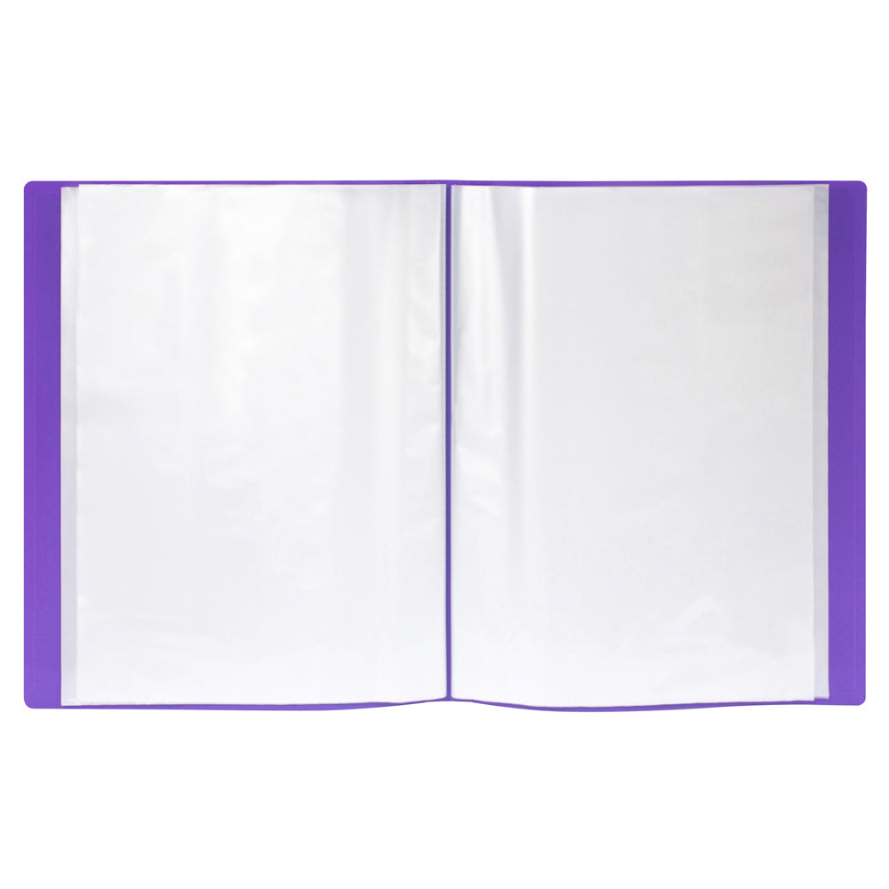 2003919-marbig-40-pocket-non-refillable-document-display-book-purple