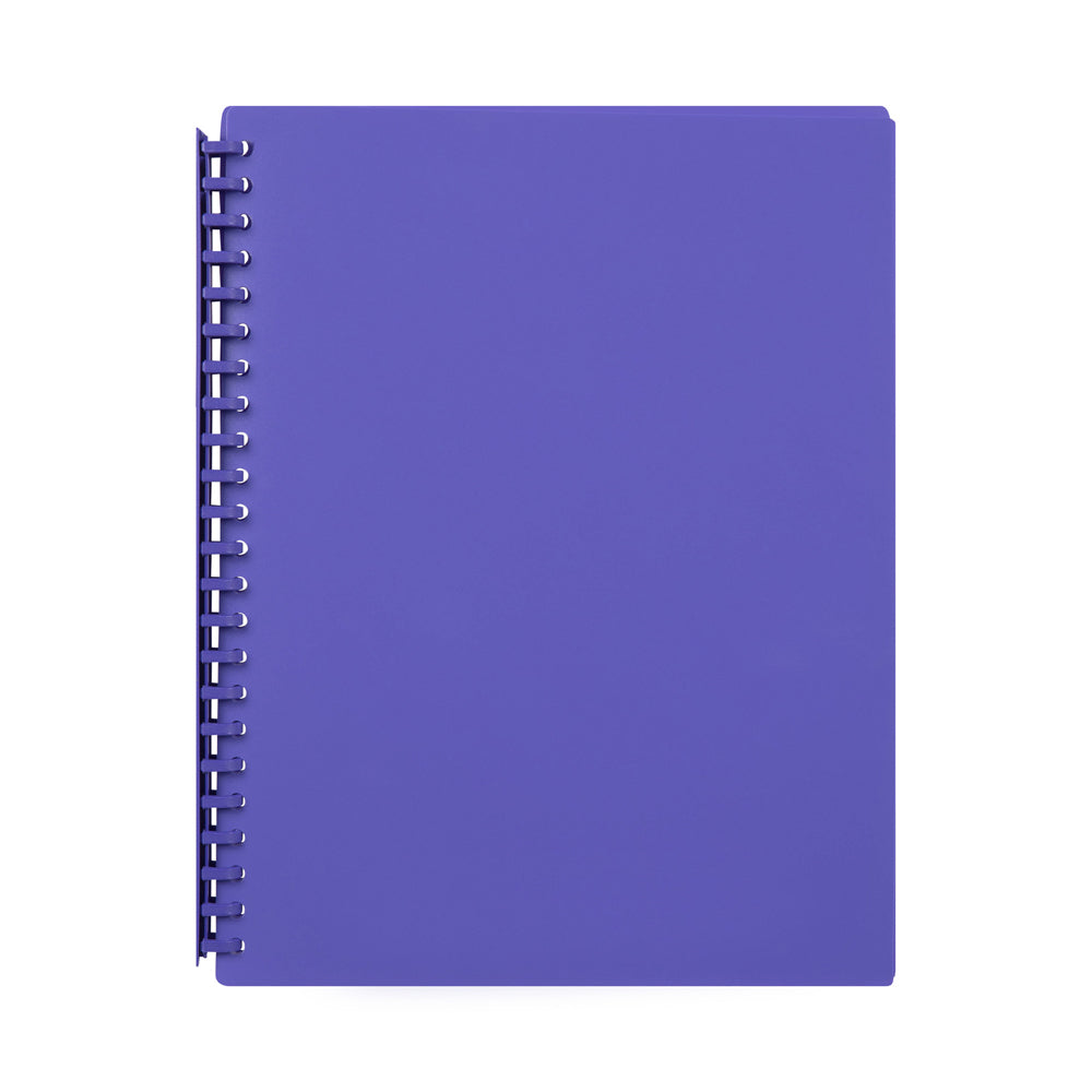 2007019-marbig-20-pocket-a4-refillable-document-display-book-purple