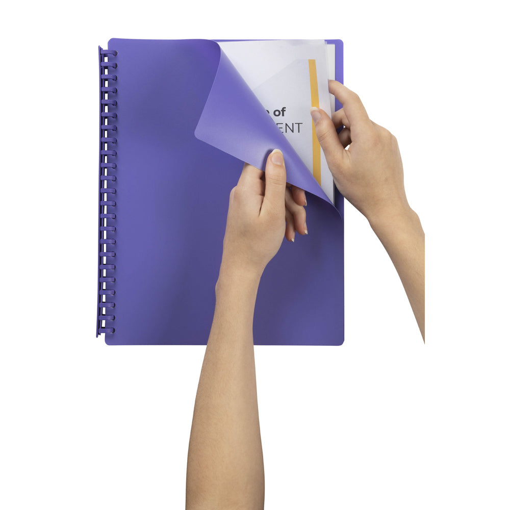 2007019-marbig-20-pocket-a4-refillable-document-display-book-purple