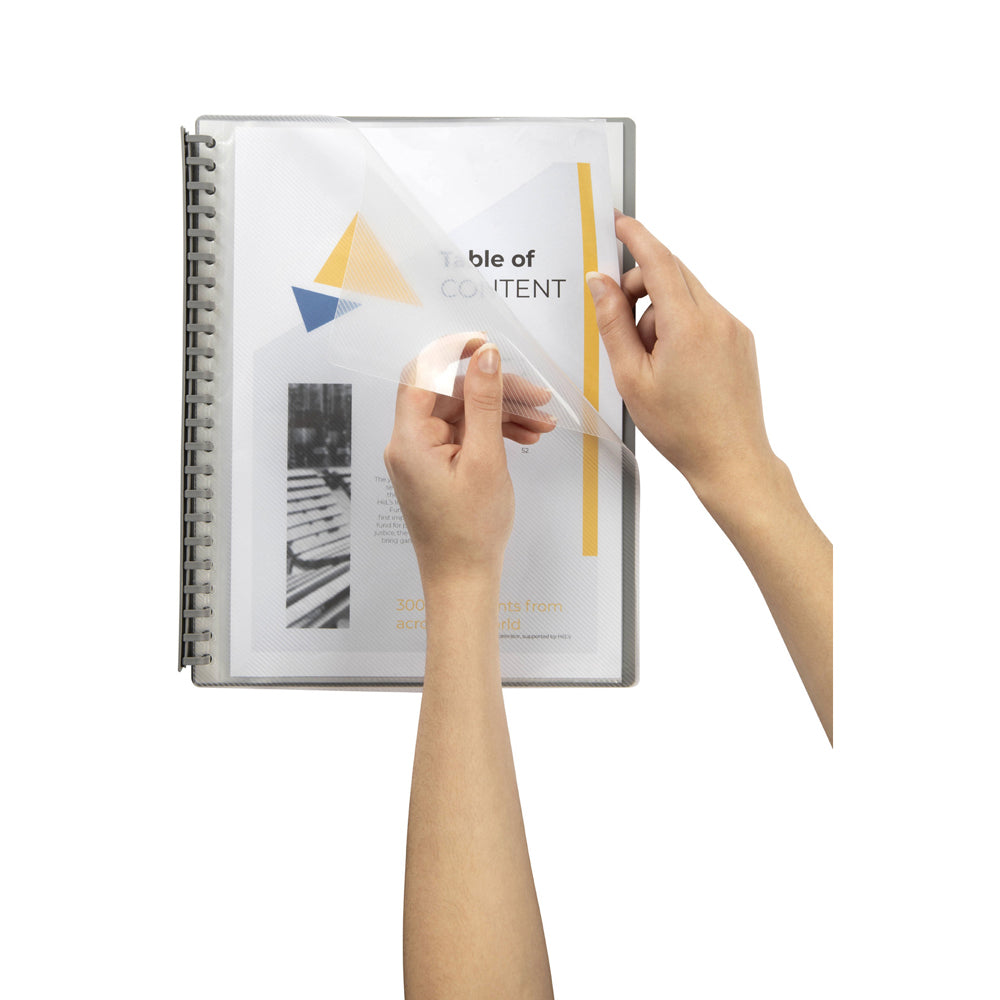 2007211-marbig-20-pocket-a4-refillable-display-book-clear-front-grey