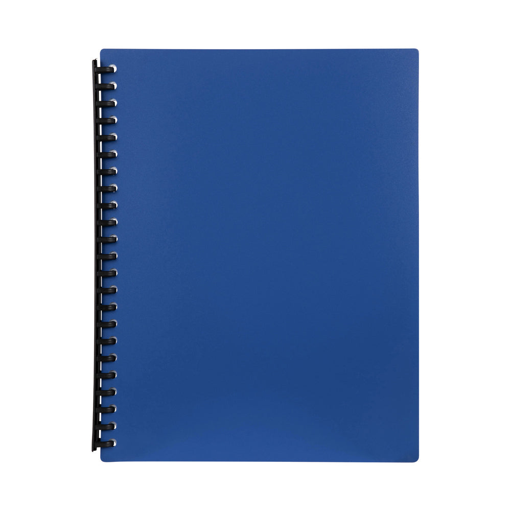 2007401-marbig-40-pocket-a4-refillable-document-display-book-blue
