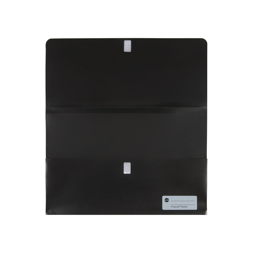 2011002-marbig-footscalp-polypick-document-filing-wallet-black