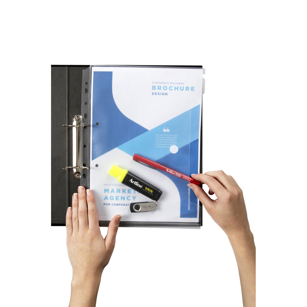 2015116-marbig-a4-pocket-binder-wallet-sleeve-protector-clear