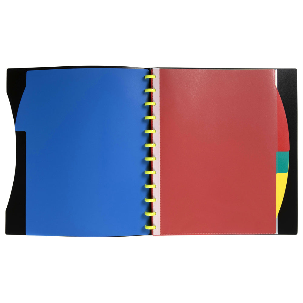 2020202-marbig-kwik-zip-refillable-20-pockets-a4-display-book-w-pp-dividers-black