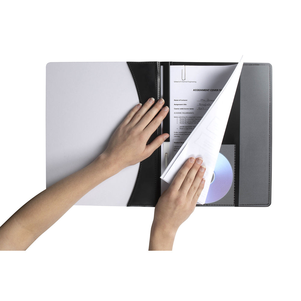 2050002-marbig-premier-a4-flat-file-document-display-folder-black