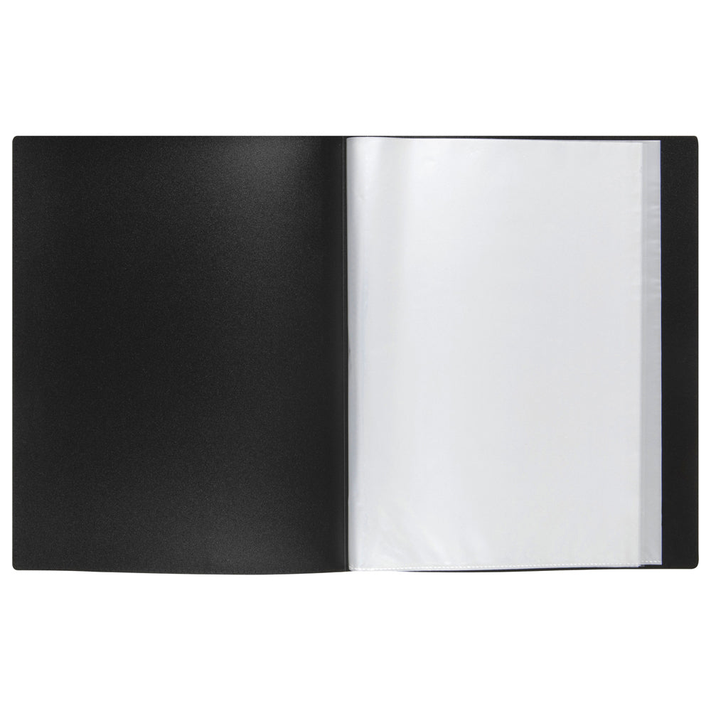 2055002-marbig-pp-clearview-24-page-a4-file-display-book-black