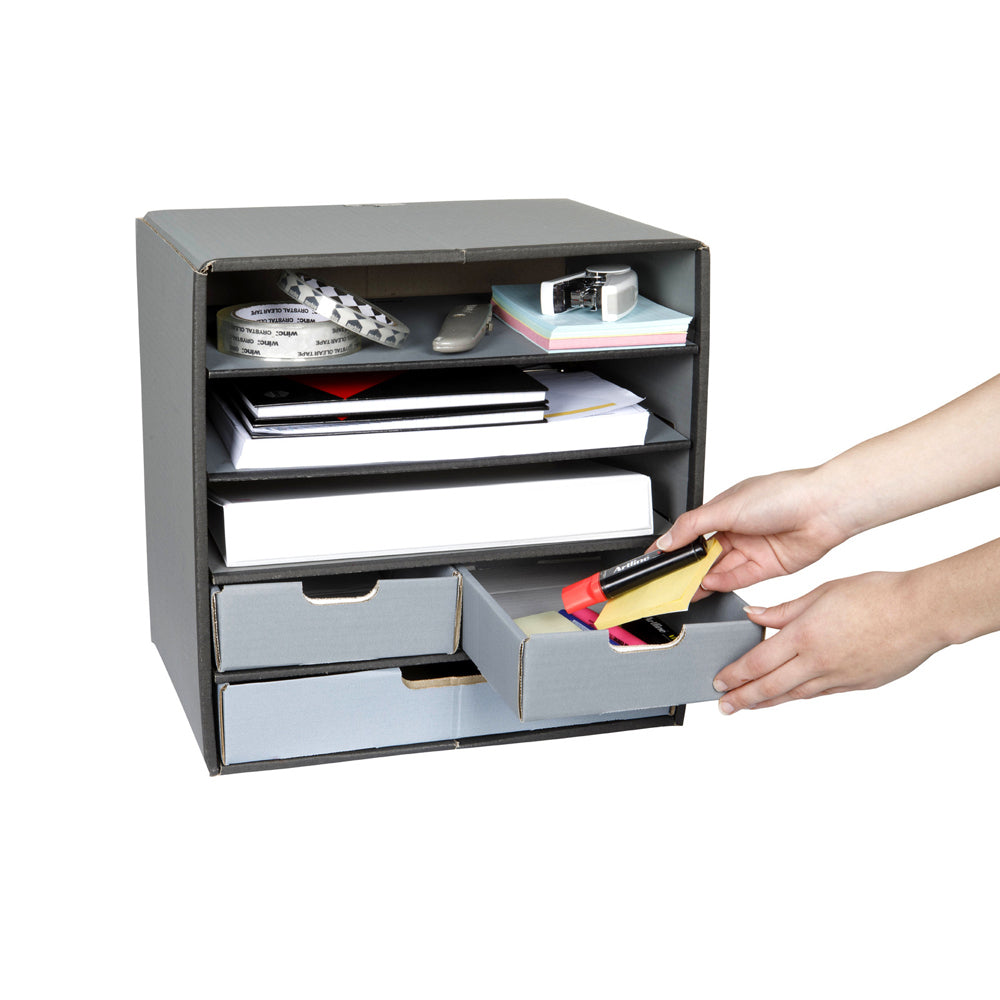 80025-marbig-flexi-3-drawers-shelves-storage-box-grey-white-37cm