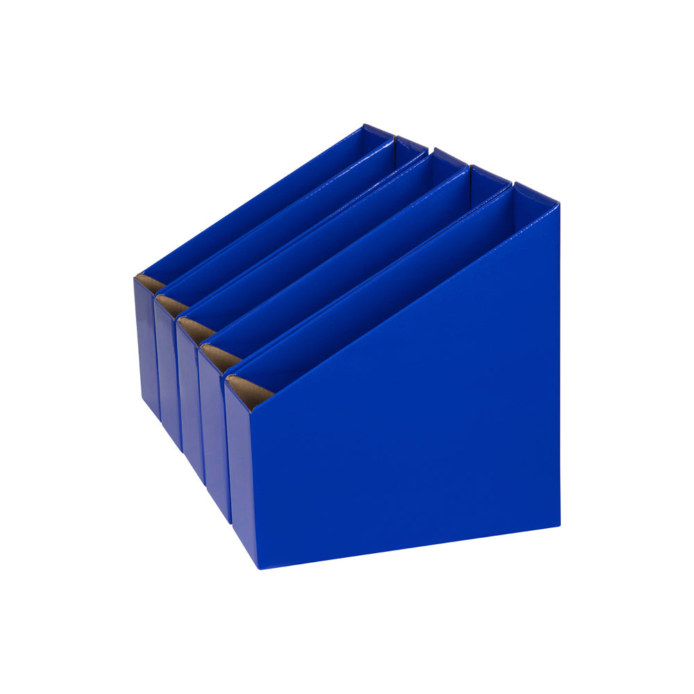 8005701-5pc-marbig-27x9cm-magazine-book-storage-holder-box-small-blue