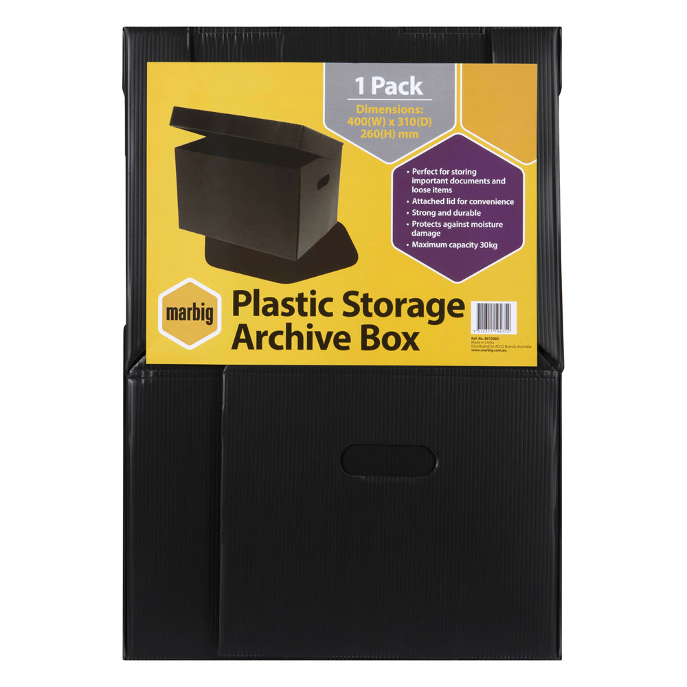 8015002-marbig-plastic-40cm-corflute-storage-box-w-lid-black