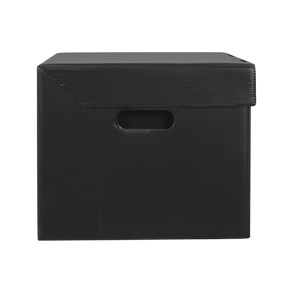 8015002-marbig-plastic-40cm-corflute-storage-box-w-lid-black