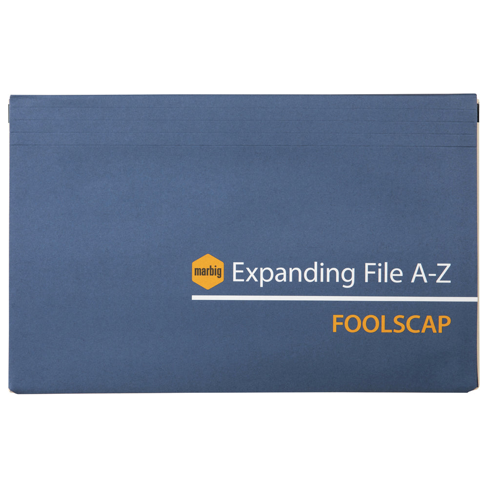 90060-marbig-manilla-expanding-foolscap-a-z-file-organiser-black