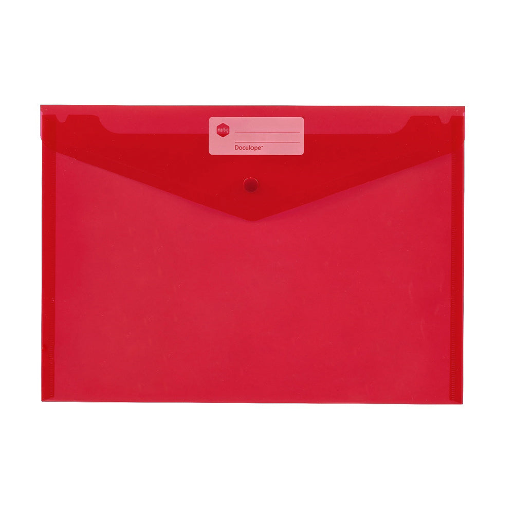 2015003b-marbig-pp-a4-doculope-150pg-paper-document-wallet-red