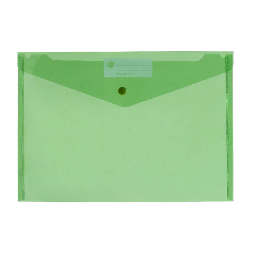 2015004b-marbig-pp-a4-doculope-150pg-paper-document-wallet-green