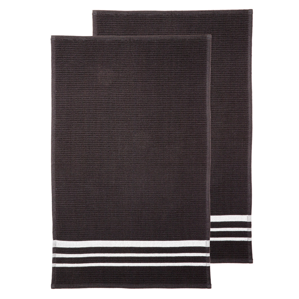 33680-02-2pk-ladelle-terry-cotton-45x70cm-kitchen-towel-black