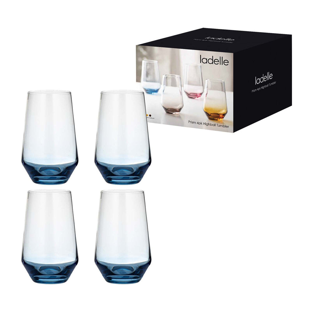 60787-4pk-ladelle-prism-400ml-highball-tumbler-drinkware-set-blue