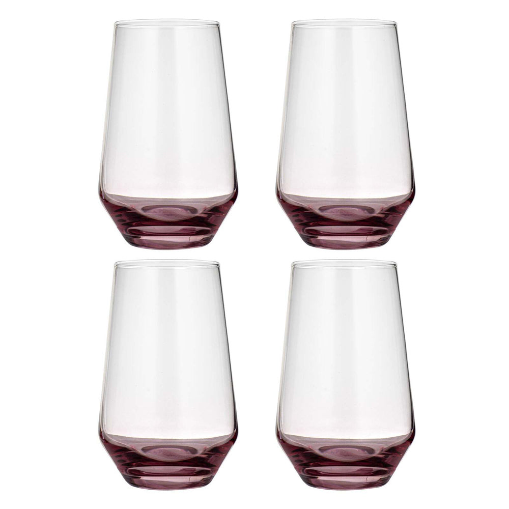 60791-4pk-ladelle-prism-400ml-highball-tumbler-drinkware-set-plum
