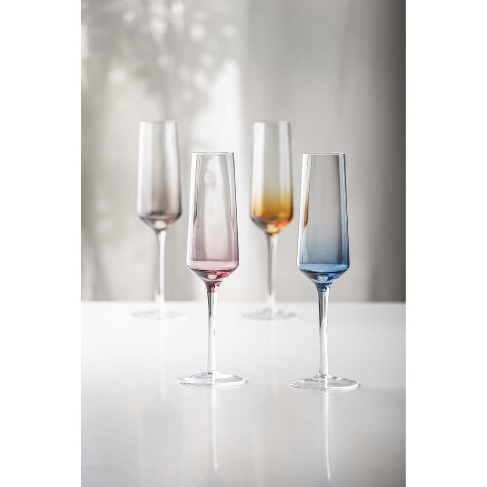 60793-4pk-ladelle-prism-240ml-champagne-glass-drinkware-set-amber