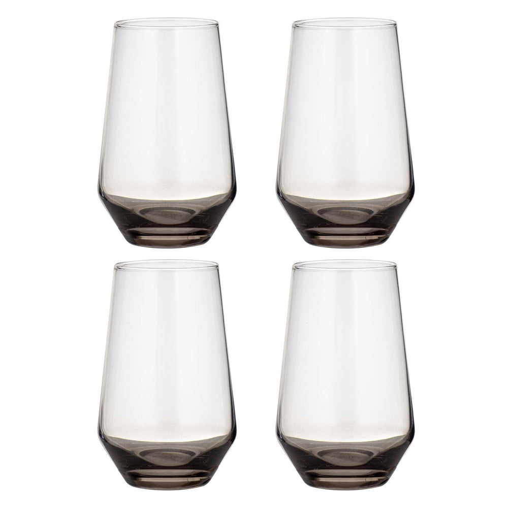 60799-4pk-ladelle-prism-400ml-highball-tumbler-drinkware-set-noir