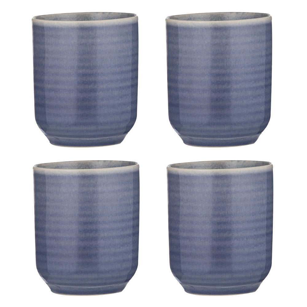 60831-4pk-ladelle-melange-cornflower-stoneware-390ml-10cm-tumbler-blue