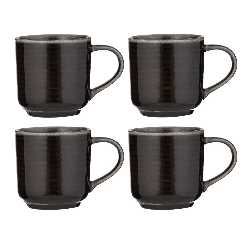 60843-4pk-ladelle-melange-cornflower-stoneware-13cm-380ml-mug-charcoal