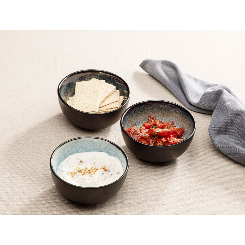 60867-3pk-ladelle-fusion-stoneware-10cm-dip-bowl-round-teal