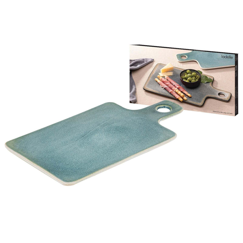 60875-ladelle-fusion-stoneware-39cm-rectangular-paddle-serveware-teal