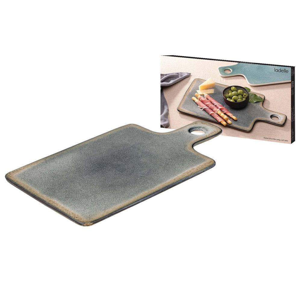 60876-ladelle-fusion-stoneware-39cm-rectangular-paddle-serveware-mocha