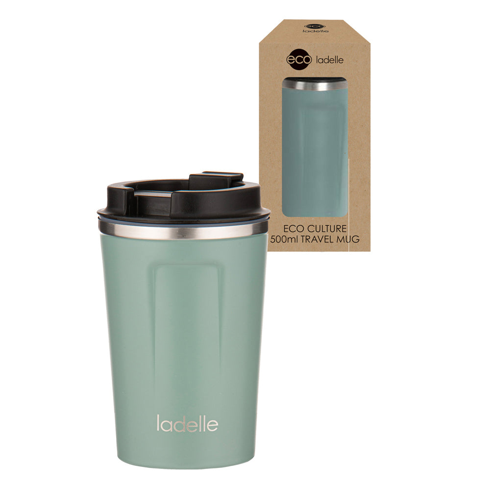 60887-ladelle-eco-culture-stainless-steel-pp-17cm-500ml-travel-mug-jade