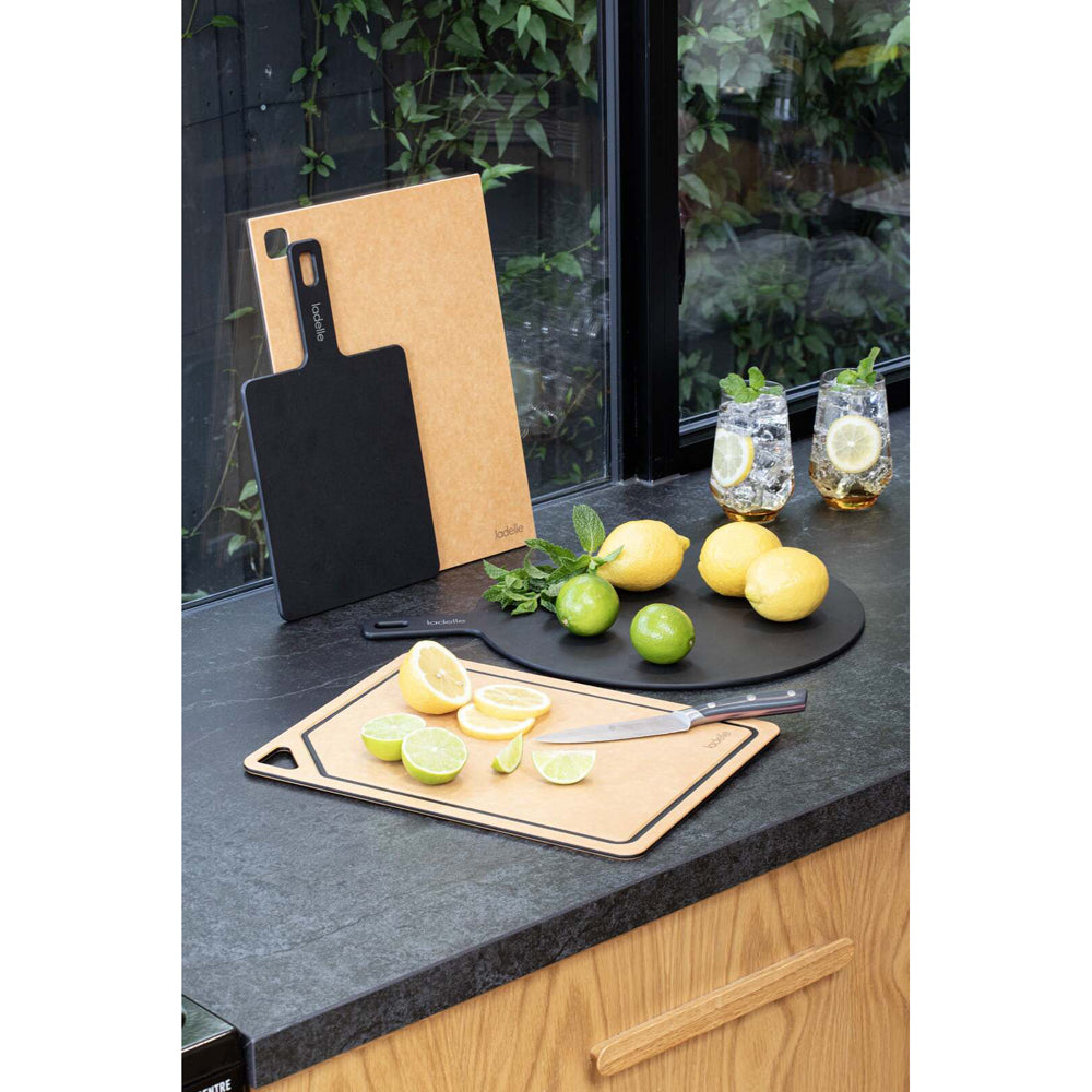 60894-ladelle-eco-gourmet-series-wood-fibre-34cm-serving-board-rectangle-black