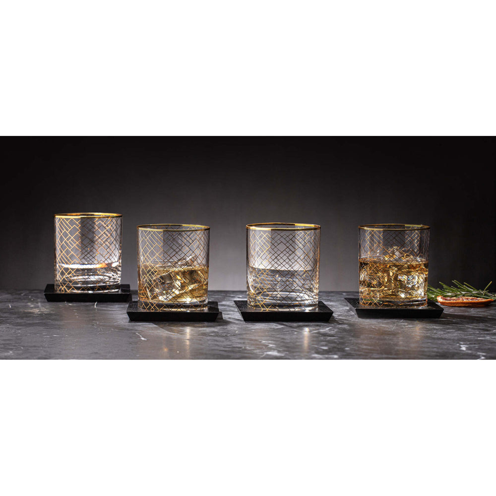 897984-4x-tempa-winston-305ml-crystal-whisky-glass-bamboo-coaster-set-gold