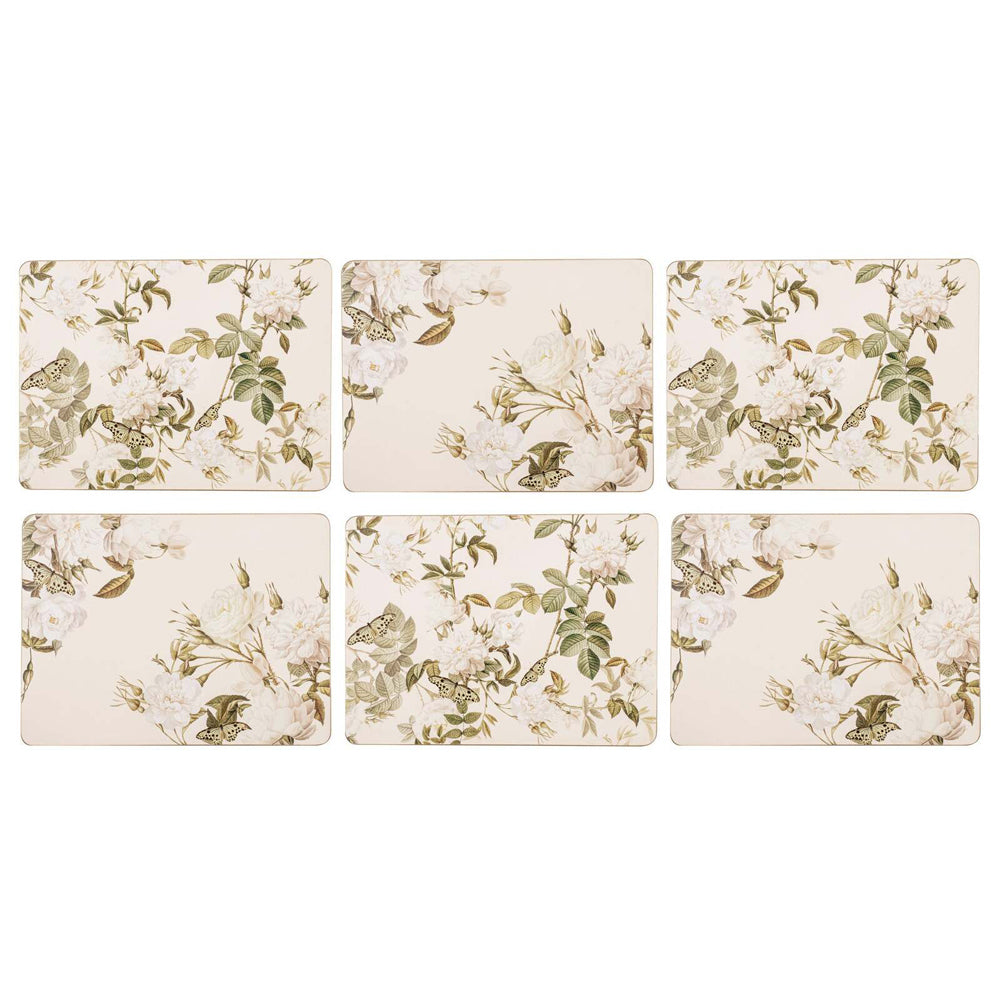 521787-6pk-ashdene-elegant-rose-29cm-hardboard-cork-placemat-rect-cream