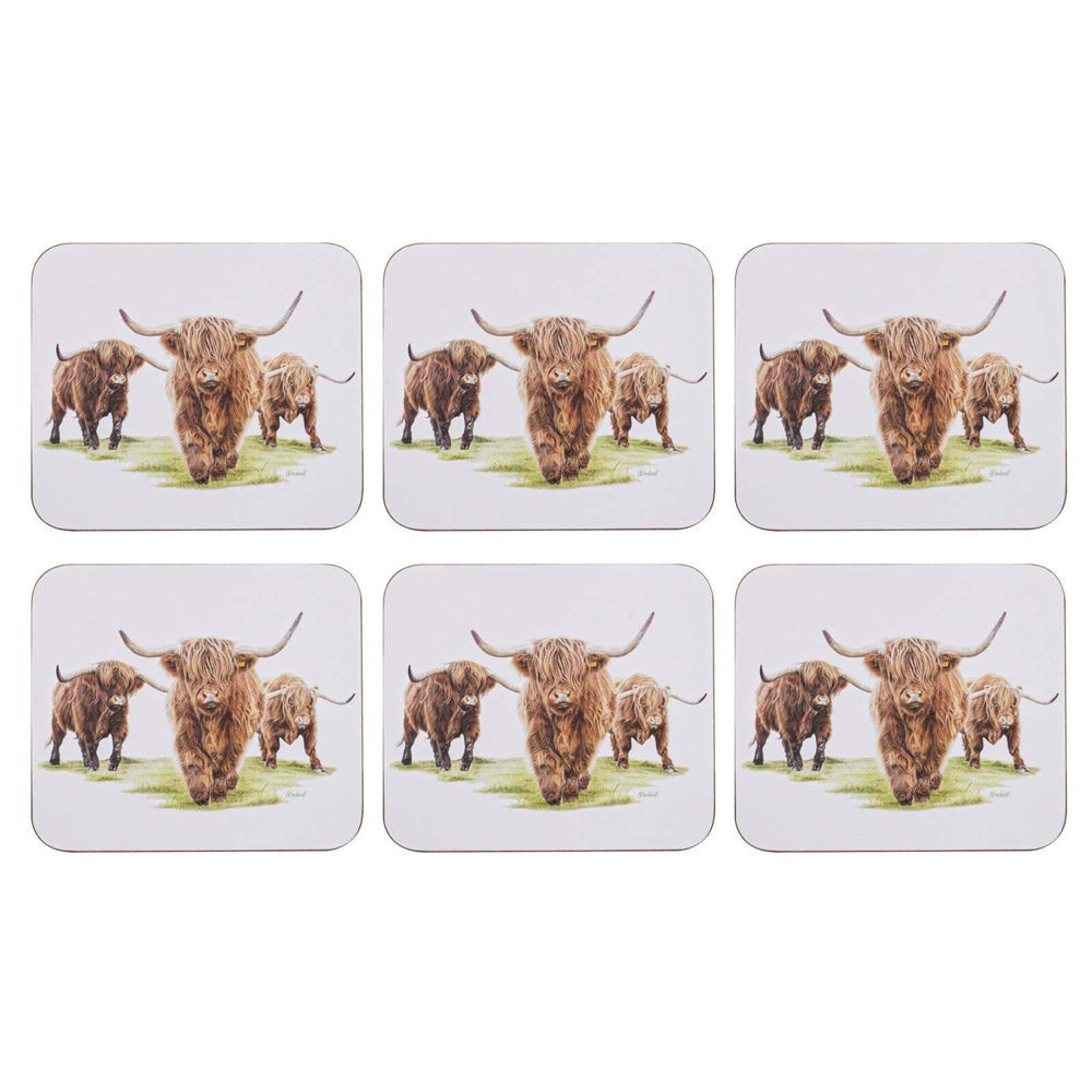 521834-6pc-ashdene-hardboard-cork-highland-herd-coaster-set