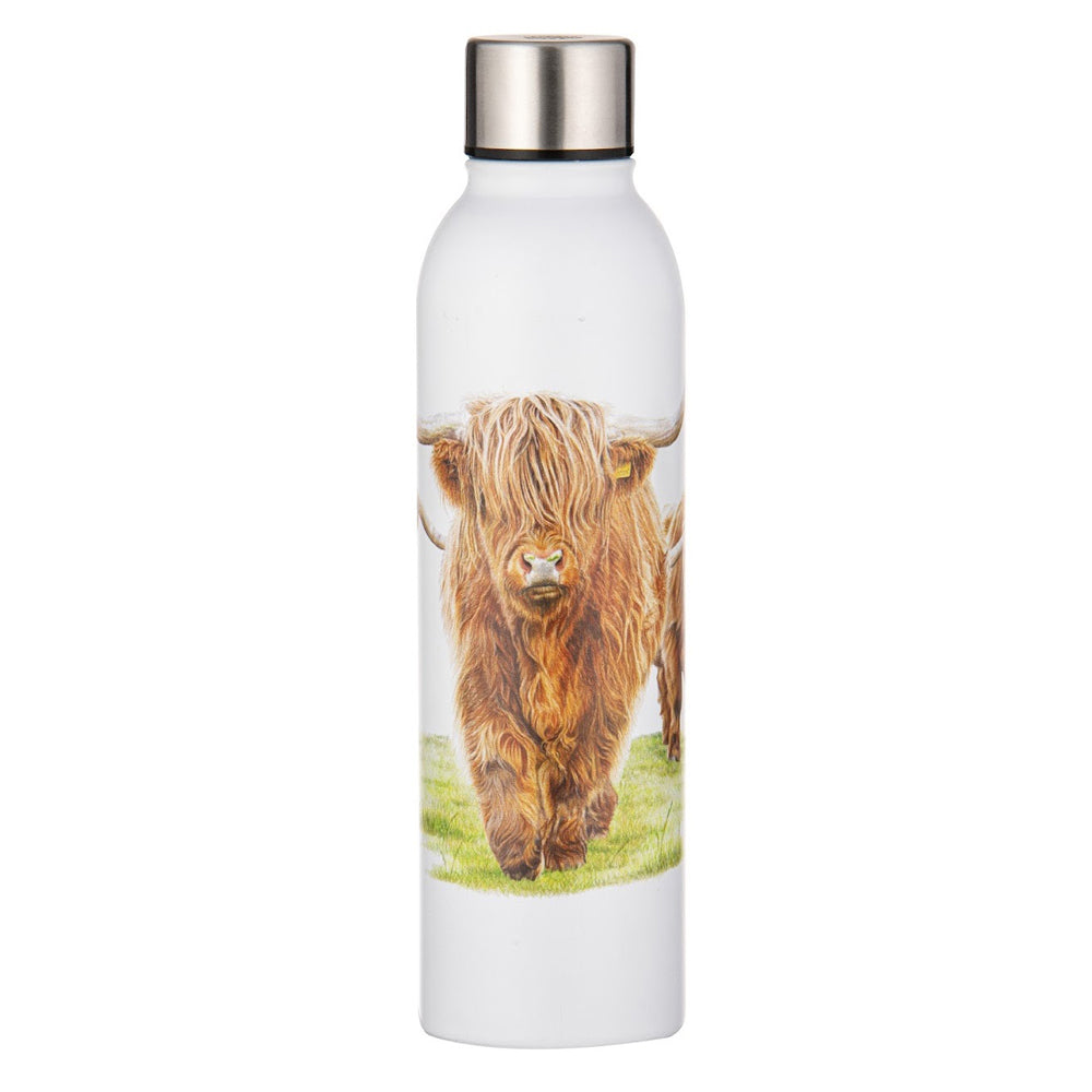 521837-ashdene-stainless-steel-500ml-highland-herd-drink-bottle-w-lid
