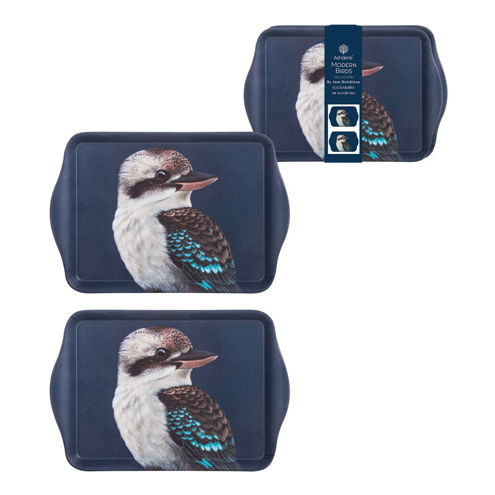 521872-2pk-ashdene-matte-melamine-modern-birds-21cm-kookaburra-scatter-tray