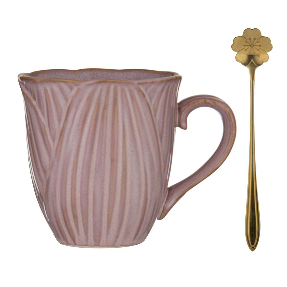 521884-ashdene-petals-stoneware-mug-saucer-spoon-gift-set-dusty-pink