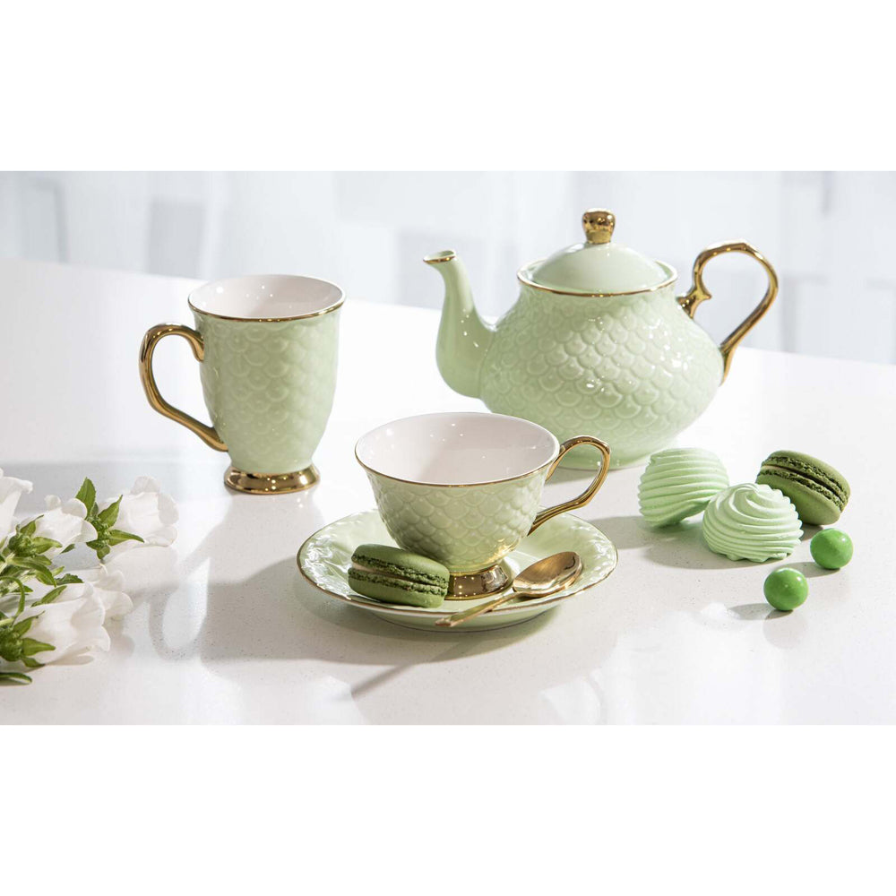 521896-ashdene-new-bone-china-210ml-ripple-pistachio-cup-saucer-set-green