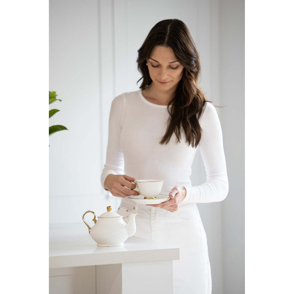 521905-ashdene-new-bone-china-ripple-teapot-2-teacup-set-white