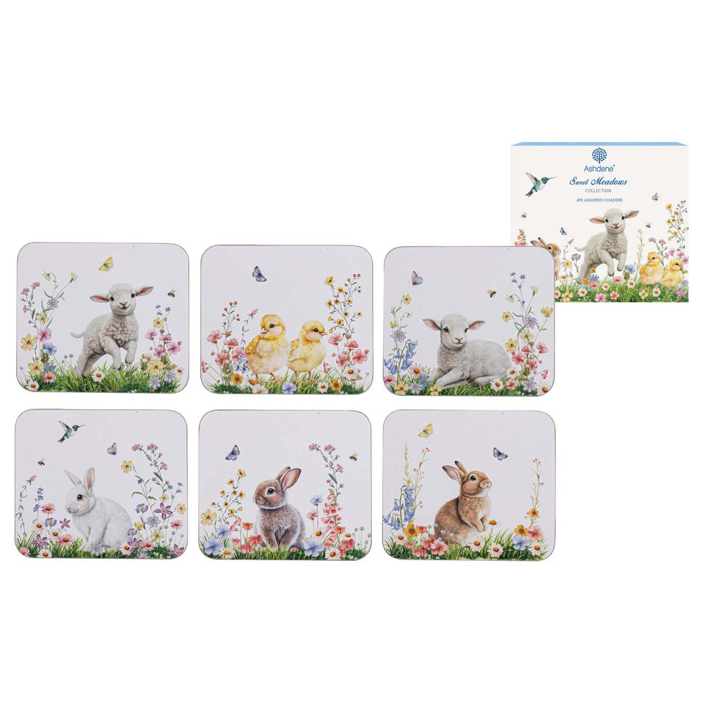 521921-6pk-ashdene-hardboard-cork-11cm-sweet-meadows-cup-mug-coaster