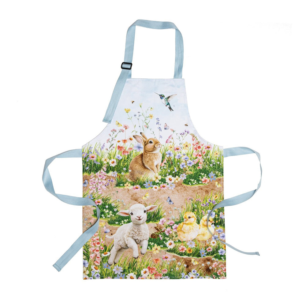 521924-ashdene-cotton-70cm-sweet-meadows-kids-children-apron