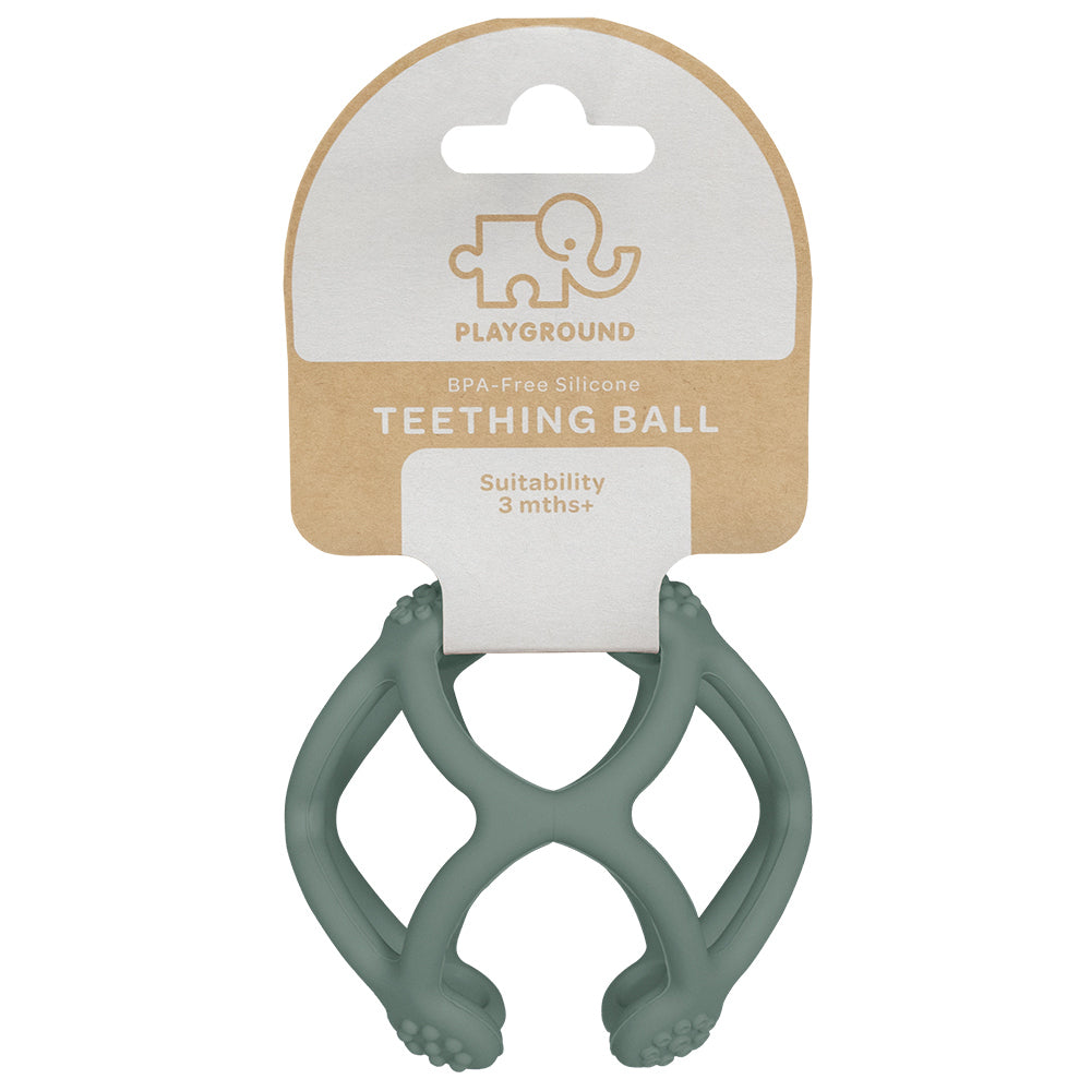 4236102-playground-baby-infant-10-5cm-silicone-teething-ball-3m-sage